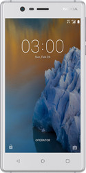 Отзывы Смартфон Nokia 3 Dual SIM (серебристый)