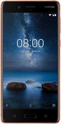 Отзывы Смартфон Nokia 8 Dual SIM (глянцевый медный)