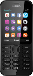 Отзывы Мобильный телефон Nokia 222 Dual SIM Black