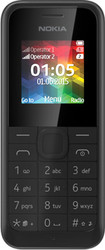 Отзывы Мобильный телефон Nokia 105 Dual SIM Black