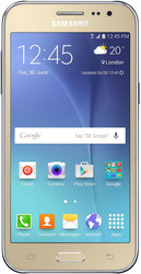 Отзывы Смартфон Samsung Galaxy J2 Gold [J200H/DS]
