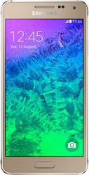 Отзывы Смартфон Samsung Galaxy Alpha Frosted Gold [G850]