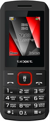 Отзывы Мобильный телефон TeXet TM-127 (черный-красный)
