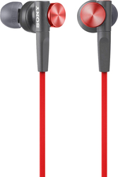 Отзывы Наушники с микрофоном Sony MDR-XB50AP (красный)