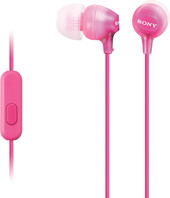 Отзывы Наушники с микрофоном Sony MDR-EX15AP (розовый)