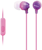 Отзывы Наушники с микрофоном Sony MDR-EX15AP (фиолетовый)