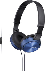 Отзывы Наушники с микрофоном Sony MDR-ZX310AP (синий)
