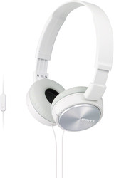 Отзывы Наушники с микрофоном Sony MDR-ZX310AP (белый)