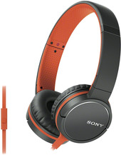 Отзывы Наушники с микрофоном Sony MDR-ZX660AP (оранжевый)