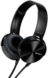 Отзывы Наушники с микрофоном Sony MDR-XB450AP (черный)
