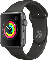 Отзывы Умные часы Apple Watch Series 3 42 мм (алюминий серый космос/серый)