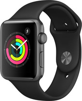 Отзывы Умные часы Apple Watch Series 3 42 мм (алюминий серый космос/черный)