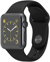 Отзывы Умные часы Apple Watch Sport 38mm Space Gray with Black Sport Band (MJ2X2)
