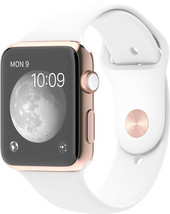 Отзывы Умные часы Apple Watch Edition 42mm Rose Gold with White Sport Band (MJ4A2)