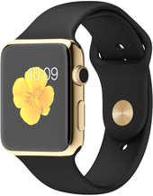 Отзывы Умные часы Apple Watch Edition 42mm Yellow Gold with Black Sport Band (MJ8Q2)