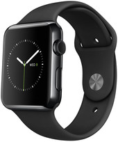 Отзывы Умные часы Apple Watch Edition 42mm Space Black with Black Sport Band (MLC82)