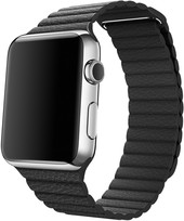 Отзывы Умные часы Apple Watch 42mm Stainless Steel with Black Loop (L) [MJYP2]