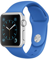 Отзывы Умные часы Apple Watch Sport 38mm Silver with Royal Blue Band [MMF22]