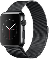 Отзывы Умные часы Apple Watch 42mm Space Black with Space Black Milanese Loop [MMG22]