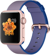 Отзывы Умные часы Apple Watch Sport 38mm Rose Gold with Royal Blue Woven Nylon [MMFP2]