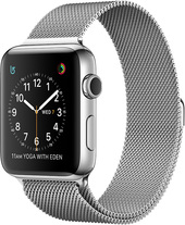 Отзывы Умные часы Apple Watch Series 2 42mm Stainless Steel with Milanese Loop [MNPU2]