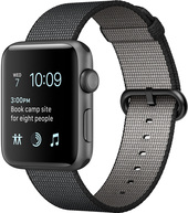 Отзывы Умные часы Apple Watch Series 2 42mm Space Gray with Black Woven Nylon [MP072]