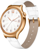 Отзывы Умные часы Huawei Watch Rose Gold Stainless Steel with White Italian Leather Strap