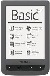 Отзывы Электронная книга PocketBook Basic Touch (624)