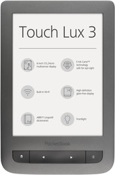 Отзывы Электронная книга PocketBook Touch Lux 3 (серый)