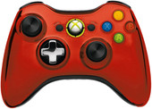 Отзывы Геймпад Microsoft Xbox 360 Wireless Controller Chrome Red