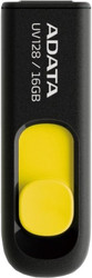 Отзывы USB Flash A-Data DashDrive UV128 Black/Yellow 16GB (AUV128-16G-RBY)