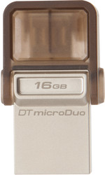 Отзывы USB Flash Kingston DataTraveler microDuo 16GB (DTDUO/16GB)