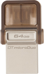 Отзывы USB Flash Kingston DataTraveler microDuo 64GB (DTDUO/64GB)
