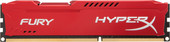 Отзывы Оперативная память Kingston HyperX Fury Red 8GB DDR3 PC3-12800 (HX316C10FR/8)