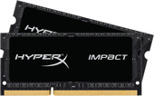 Отзывы Оперативная память Kingston HyperX Impact 2x4GB KIT DDR3 SO-DIMM PC3-12800 (HX316LS9IBK2/8)