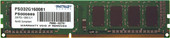 Отзывы Оперативная память Patriot 2GB DDR3 PC3-12800 (PSD32G160081)