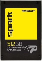 Отзывы SSD Patriot Spark 512GB [PSK512GS25SSDR]
