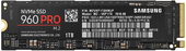 Отзывы SSD Samsung 960 PRO M.2 1TB [MZ-V6P1T0BW]
