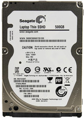 Отзывы Гибридный жесткий диск Seagate Laptop SSHD 500GB (ST500LM000)