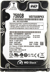 Отзывы Жесткий диск WD Black 750GB (WD7500BPKX)