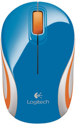 Отзывы Мышь Logitech Wireless Mini Mouse M187 (голубой) [910-002733]