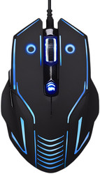 Отзывы Игровая мышь Oklick 735G interceptor Gaming Optical Mouse Black/Blue (866473)