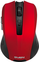 Отзывы Мышь SVEN RX-345 Wireless (красный)
