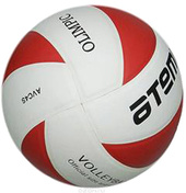 Отзывы Мяч Atemi Olimpic (белый/красный)