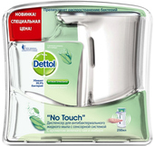 Отзывы Дозатор для жидкого мыла Dettol No Touch + мыло «Зеленый чай и имбирь»