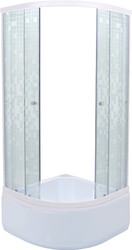 Отзывы Душевой уголок Triton Стандарт В1 90×90 (стекло мозайка)