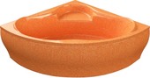 Отзывы Ванна Акваколор Сицилия 150×150 (оранжевый мрамор)