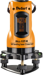 Отзывы Лазерный нивелир Defort DLL-15T-K